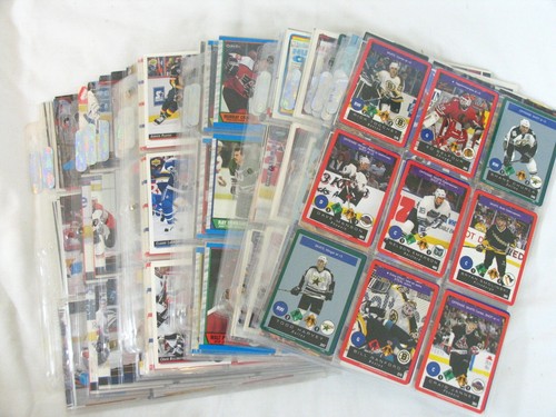Estate Find Unchecked Hockey Cards Vintage & Modern Large lot in Sleeves