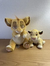 Baby Simba Plush Lion King Disney Parks Disney Store Stuffed Animal Toy Lot of 2