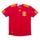 ADIDAS 2010 Spain Home #4 Brice Boys Football Shirt Jersey Red 13-14Y