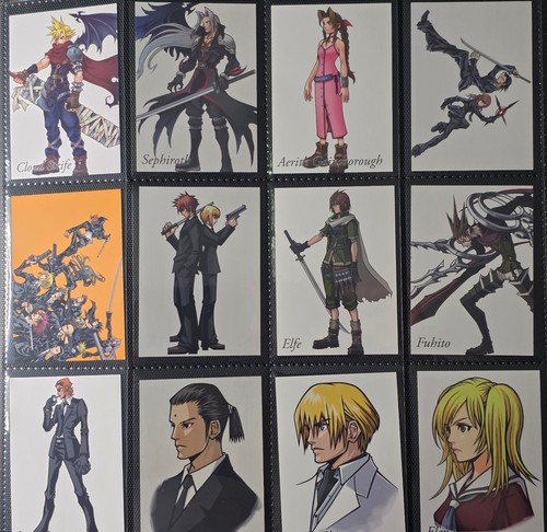 Final Fantasy VII Anniversary Art Museum Vol.2 204 Complete set Foil&Non - Picture 12 of 18