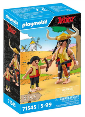 New Playmobil Asterix Series Set 71545 Huevos y Bacon and Pepe Boxed