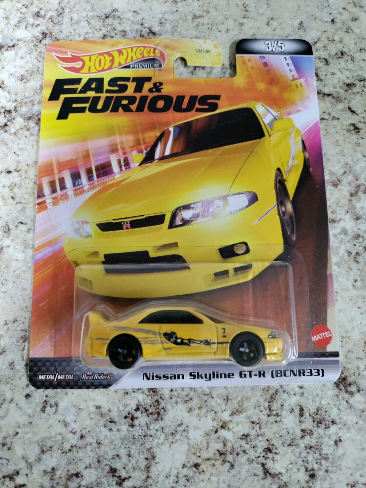 Hot Wheels Velozes Furiosos Nissan Skyline Gtr Leon Amarelo