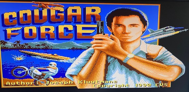 TOMAHAWK - COUGAR FORCE ( 2 Disk ) - Commodore Amiga 500-A4000 works TOMAHAWK - COUGAR FORCE ( 2 Disk ) - Commodore Amiga 500-A4000 works