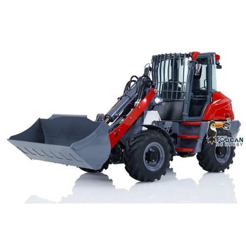 LESU Metal 1/14 Hydraulic RC Loader RTR Remote Control Car Truck Model AOUE MCL8 - Picture 5 of 12
