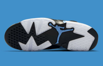 Nike Air Jordan 6 VI UNC Retro GS Size 6Y Black University Blue . 384665-006. | eBay