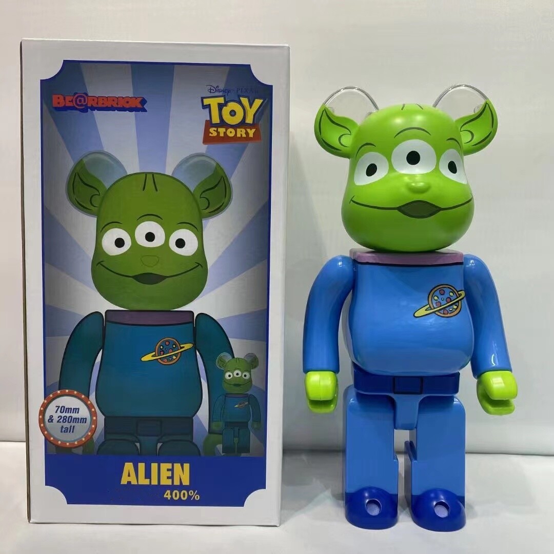 MEDICOM TOY - BE@RBRICK SULLEY／MIKE 100％ &amp; 400％ Bearbrick Disney Pixar Monsters, Inc. Sulley 100% & 400% Set