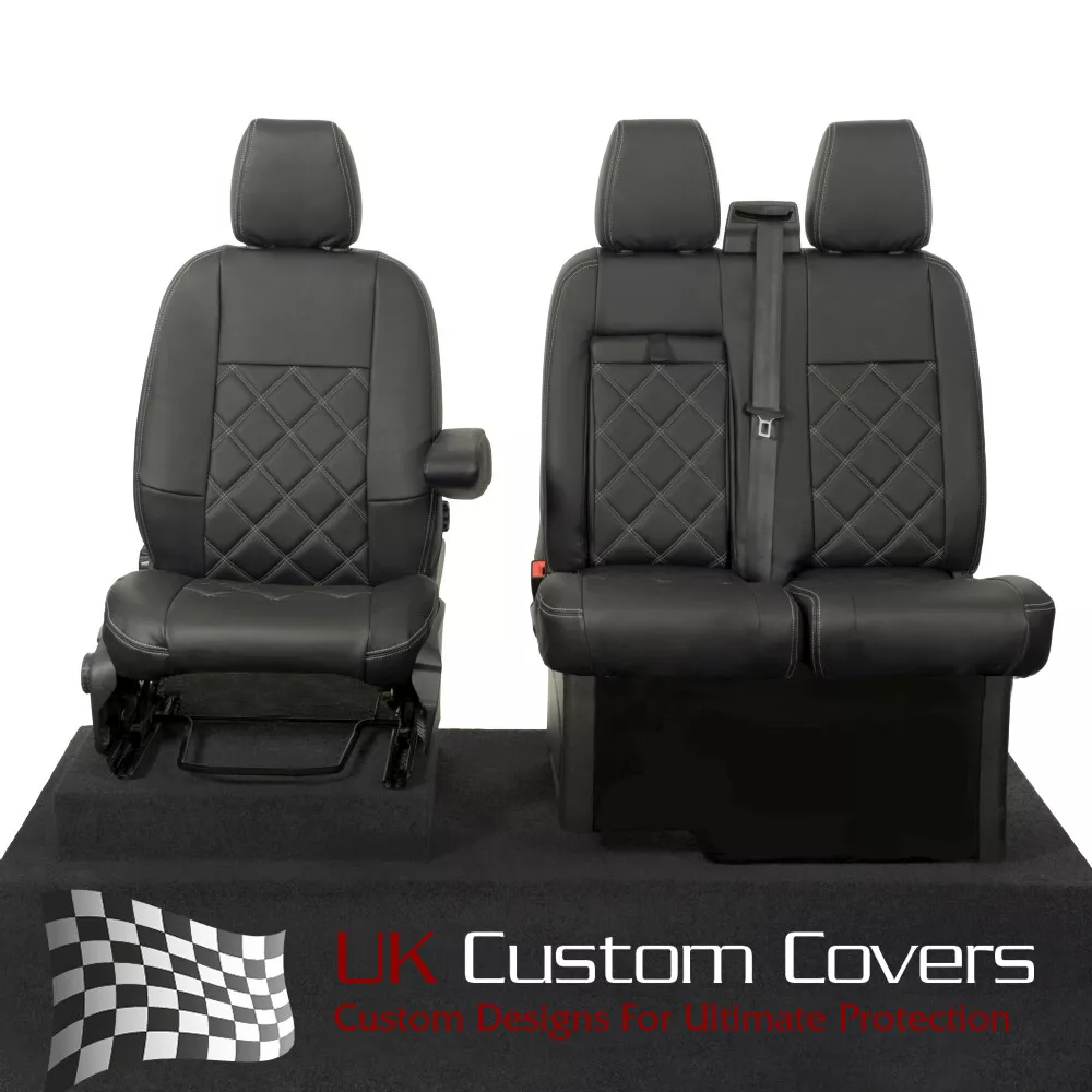 FORD TRANSIT CUSTOM LEATHERETTE FRONT SEAT COVERS 2020 ON 237 eBay