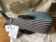 Large 100% Wool Emma Sperm Whale Goodee X Carapau Handmade Portuguese Products