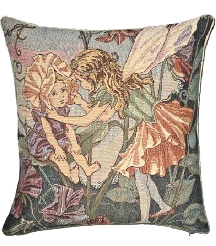 CICELY BARKER FLOWER FAIRIES 14" BELGIAN TAPESTRY CUSHION COVERS + ZIP, LICENCED - Picture 4 of 26