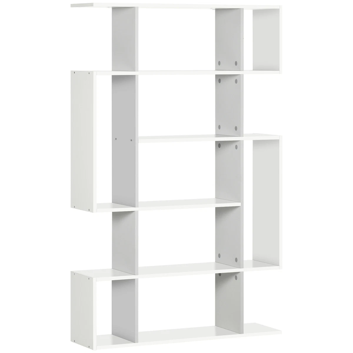 5 tier 2024 shelf white