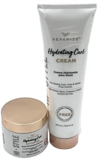 VERENIZE HYDRATING CURL CREAM, 10.14 OZ. + HYDRATING CURL BUTTER GEL, 5.07 OZ.