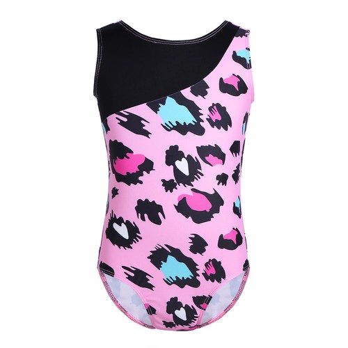 Girls Ballet Leotard Kids Sport Gymnastics Gym Tutu Jumpsuit Unitards Dancewear - Picture 6 of 101