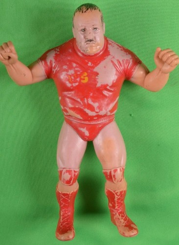 Nikolai Volkoff Rubber Wrestling Figure Titan Spor...