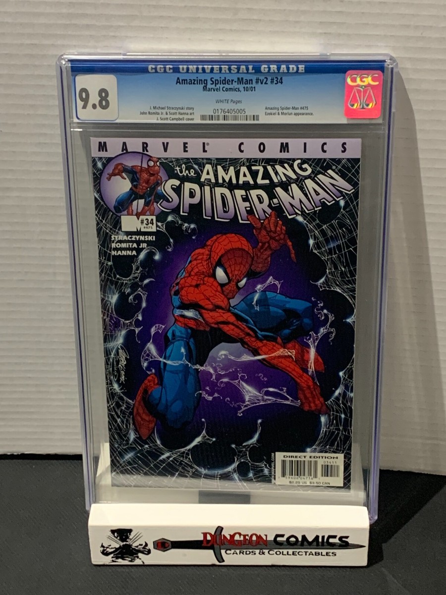 アメコミリーフ Amazing Spider-Man #2 CGC 9.8 The Amazing Spider-Man Vol # 2 Issue # 34 CGC 9.8 Marvel