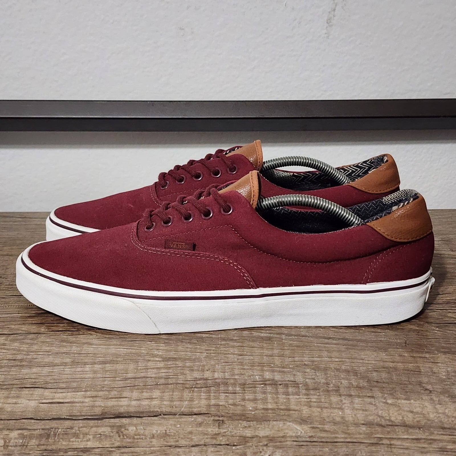 Vans Era 59 Men's Skate Shoes Size 13 Burgundy Gem