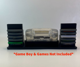 Gameboy Advance & 18 Game Cartridges - DISPLAY ONLY (Customize Colors)