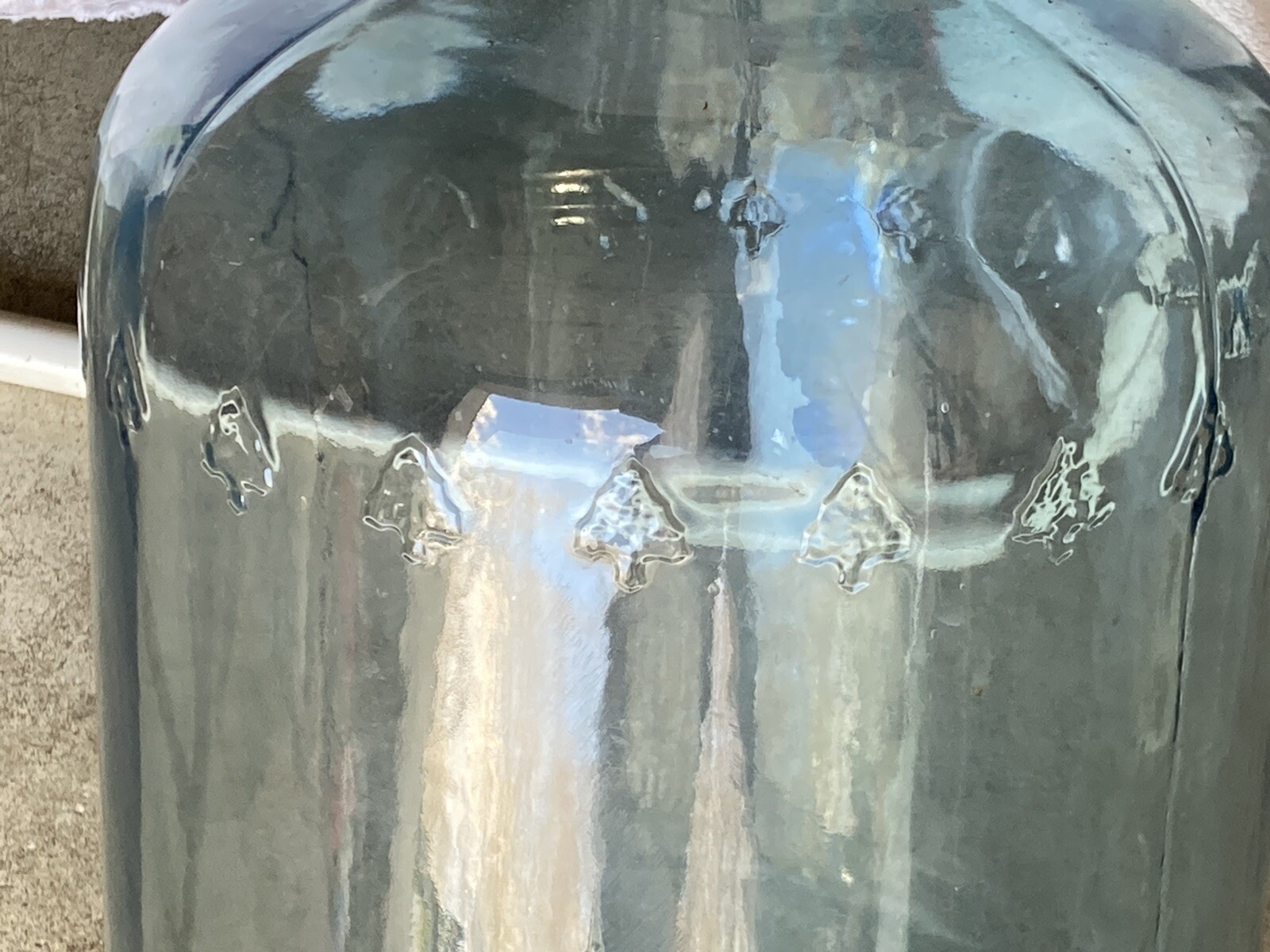 VINTAGE *Arrowhead Drinking Water,Wine, Beer,Hobby,AQUA COLOR Glass