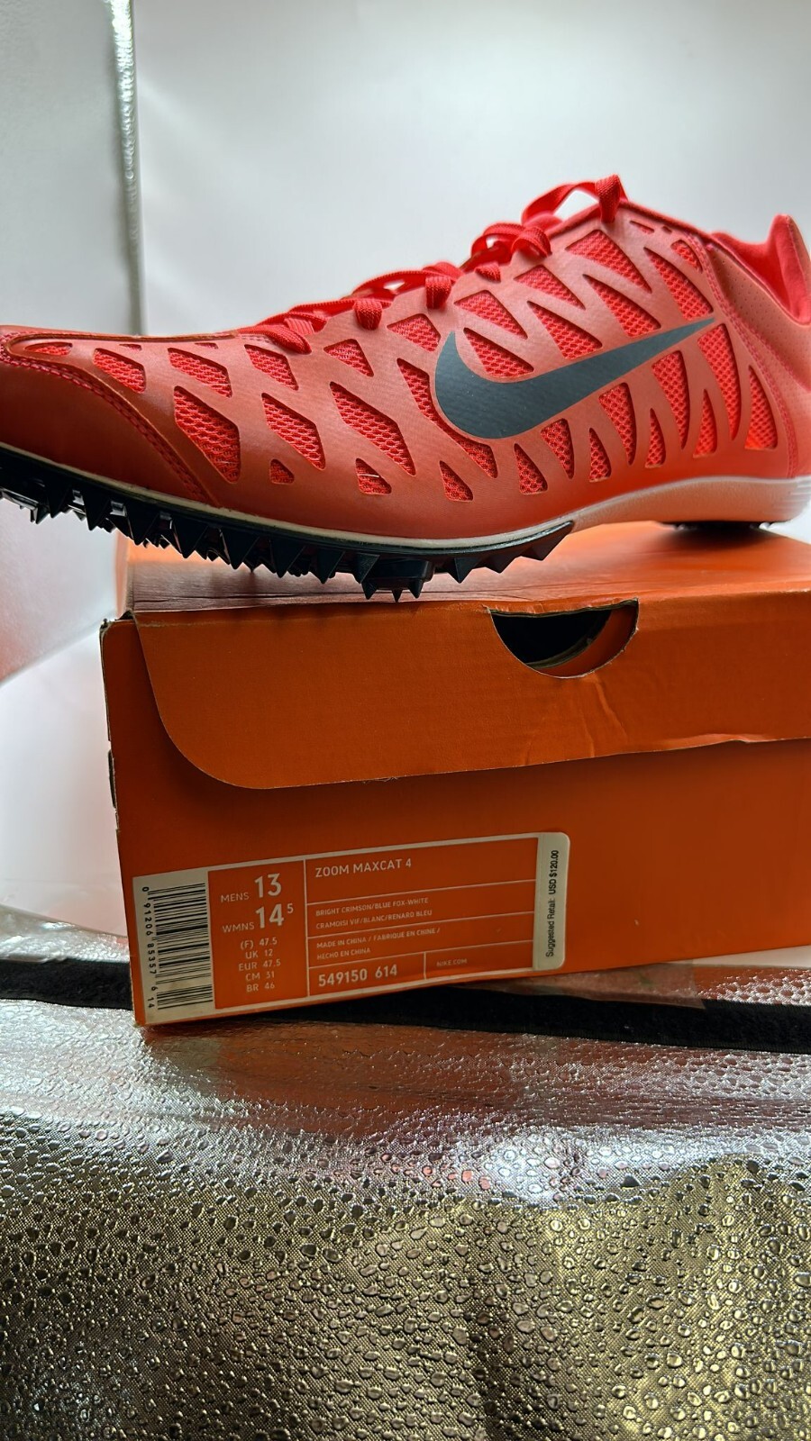 nike zoom maxcat spikes