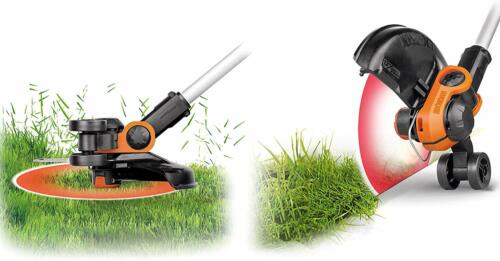 WORX Powershare 20V Cordless Electric 2in1 Lawn Edger Line Trimmer & Battery Kit - Picture 4 of 7