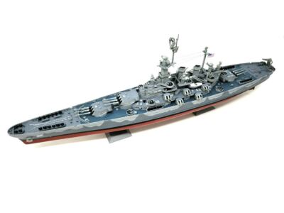 Atlantis Models - 1/500 USS North Carolina BB-55 Battleship Plastic Model Kit
