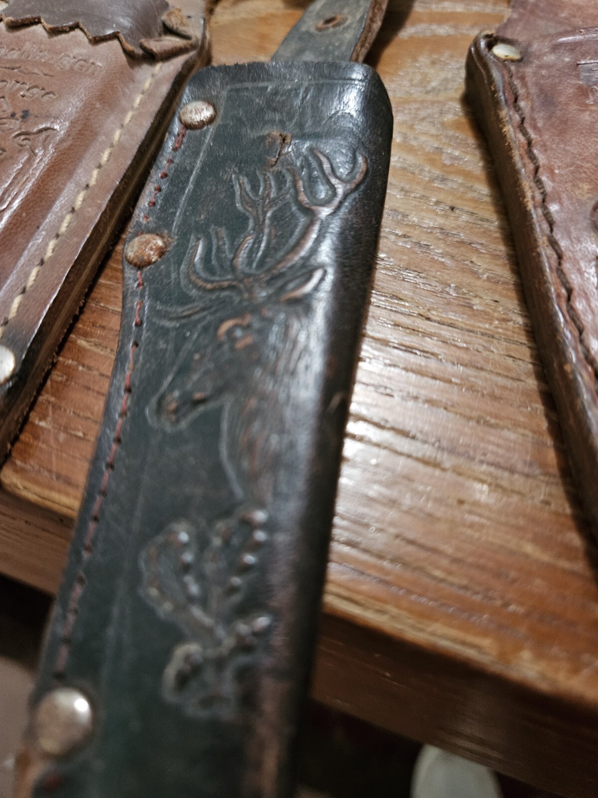 3 inch leather knife sheaths eBay