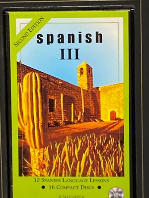 Pimsleur SPANISH III, Level 3, Language Program 16 CD's, w