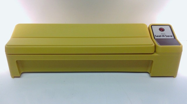 VINTAGE SEARS SEAL N SAVE Model 259-6509 Yellow heat sealer for sale