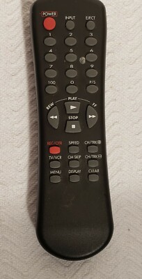 Original Security Labs TV/VCR 29-0003 HG-29#1 Remote Control Tested 