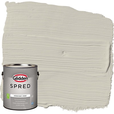 Glidden Spred Grab-N-Go Interior Wall Paint, Gray, Flat, 1 Gallon New Upgrade