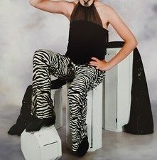 Tap Jazz Dance Costume Child Large Zebra