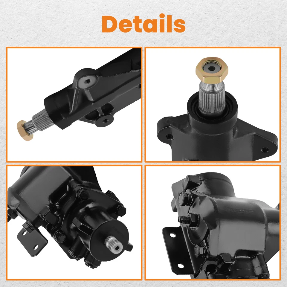 Caja de cambios de dirección asistida para Ford F-100 F-150 F-250 F-350 1968-1979 tracción trasera 27-7504 Foto 2 de 4