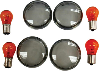 HARDDRIVE Turn Signal Lens Kit Smoked #161031 | eBay