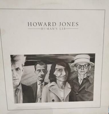 HOWARD  JONES  '' Human's Lib '', Warner Bros.-Rec., 1984