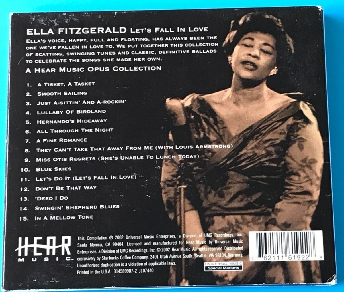 ELLA FITZGERALD (CD) 