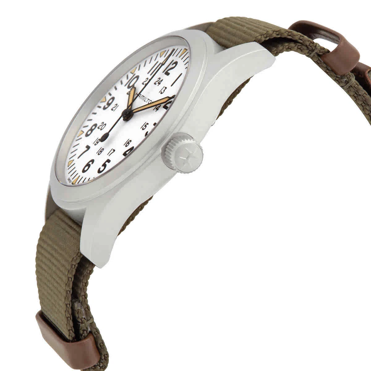 Hamilton Khaki Field Hand Wind Men s Watch H69529913 eBay