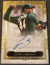 2020 TOPPS FIVE STAR JESUS LUZARDO RC*ON CARD AUTO*OAKLAND ATHLETICS*NRMT*ROOKIE