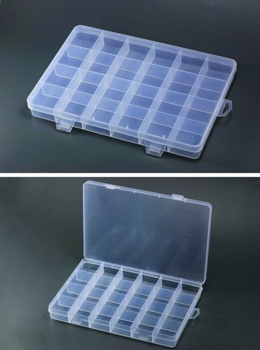 Sortimentkasten 5 Stück Sortierkiste Perlenbox Sortierbox Transparent, BB-10A - Bild 8 von 14