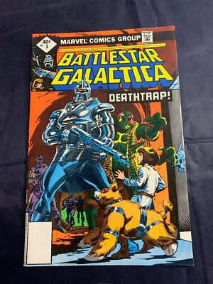MARVEL COMICS - BATTLESTAR GALACTICA #3 DEATHTRAP! | eBay