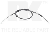 NK Seilzug, Feststellbremse Hinten, Hinten Links, Links U.A. FüR Fiat, Lancia