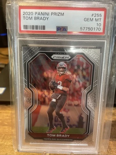2020 Panini Prizm - Tom Brady #255 PSA 10 Gem
