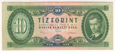 1969 Hungary 10 Forint 045798 Paper Money Banknotes Currency