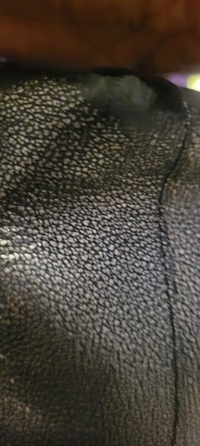 COACH Edie Signature Gunmetal Metallic Shining Leather Hobo Shoulder Bag - Picture 20 of 23