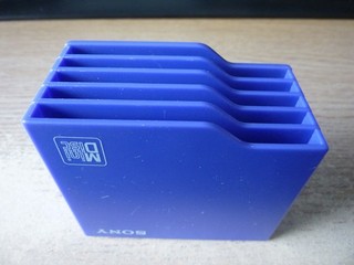 Sony Mini Disc collapsable storage box