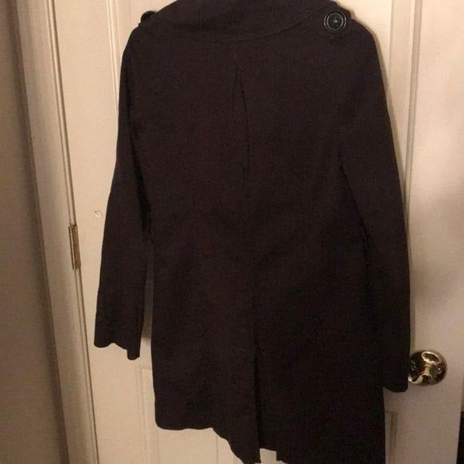 Zara Basic Dark purple lightweight jacket Medium - image 11