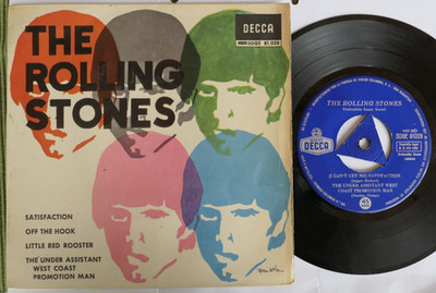 Rolling Stones - Satisfaction Off The Hook Little Red Rooster Under  7'' EP Spain