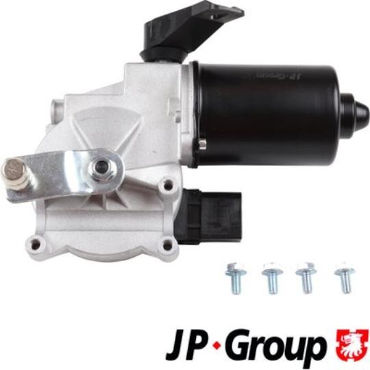 Moteur d'essuie-glace JP GROUP anti-panne de visibilité sous la pluie