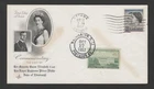 Canada USA 1957 Royal Visit Combo cover with USA visit