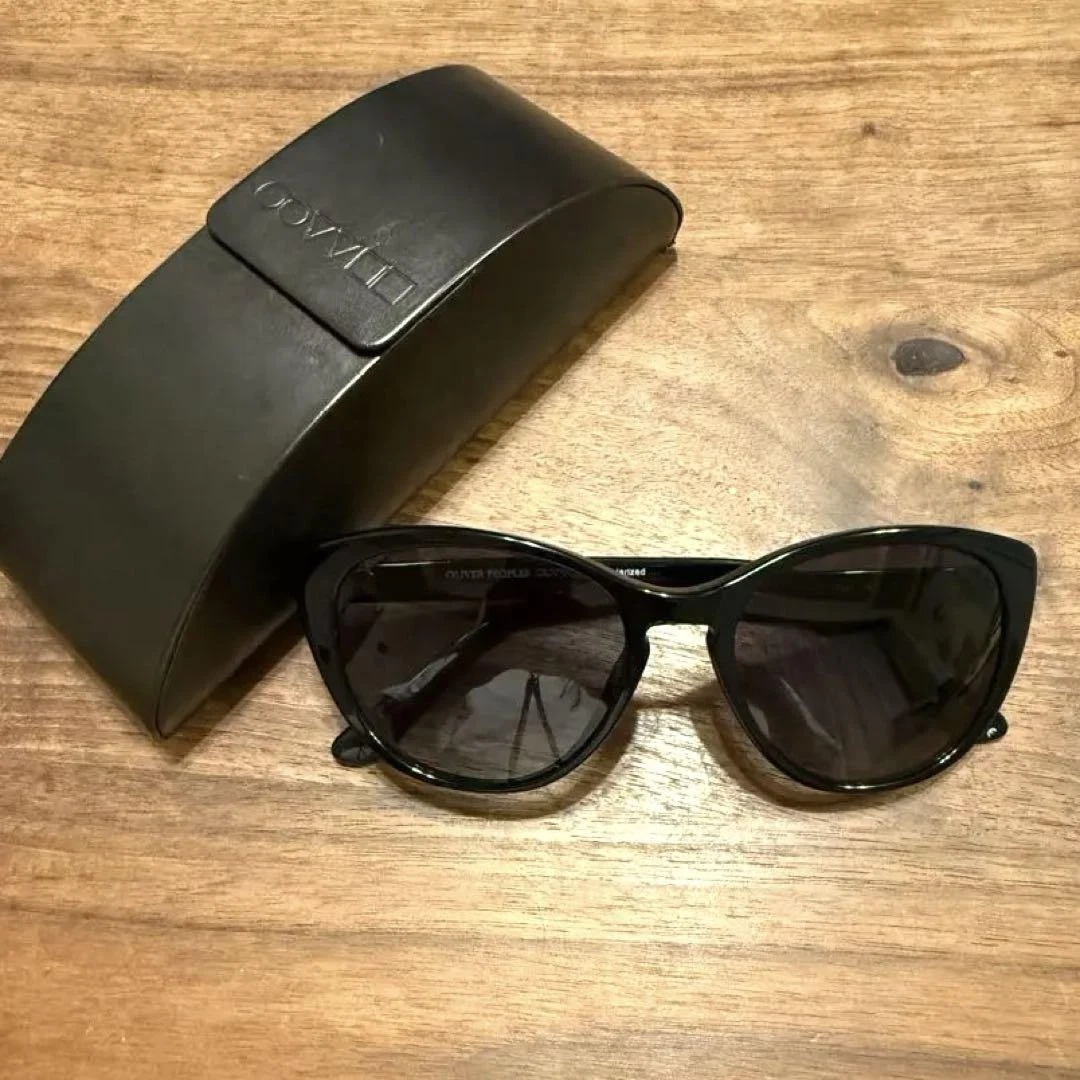 Oliver Peoples OV5239 S Haley Sunglasses 55 18 140 Black From Japan 88685K Auth