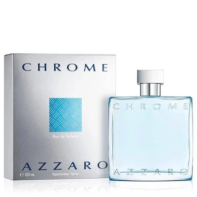 CHROME by Loris Azzaro Men's Cologne 3.4 oz EDT New in Box