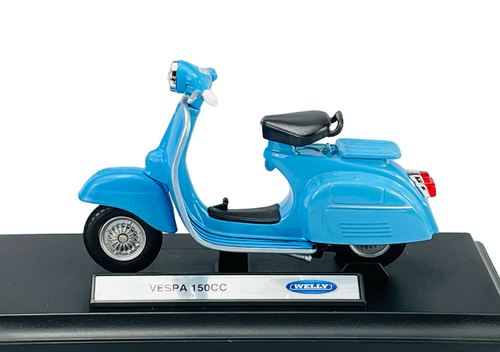 WELLY VESPA 150CC 1:18 MODELLINO PRESSOFUSO SCOOTER MOTO NUOVO IN SCATOLA - Foto 3 di 5